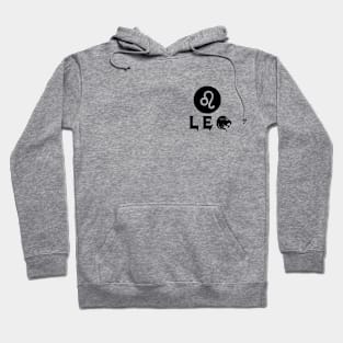 Leo Star Sign Hoodie